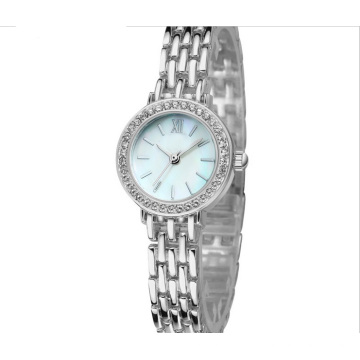 Movimiento de cuarzo resistente al agua Lady Fashion Brecelet Reloj